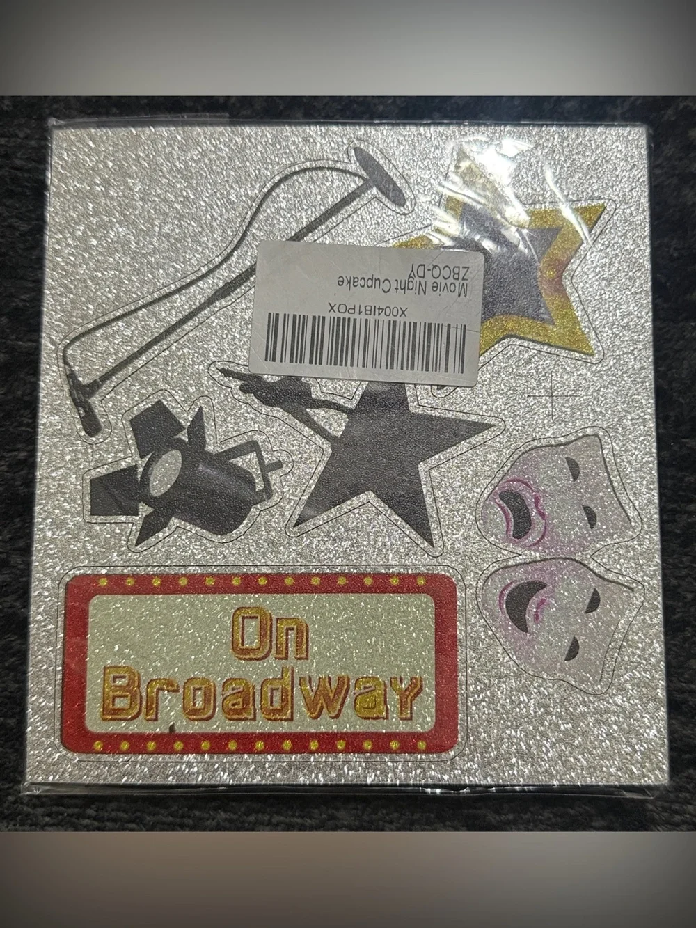 On Broadway Cupcake Toppers